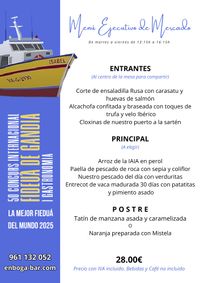 MENÚ EJECUTIVO ENBOGA-BAR